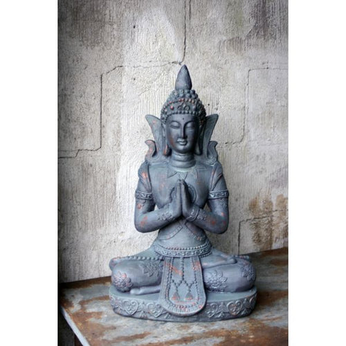 Buddha skräddarställning blå/koppar