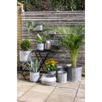 Caféset metall svart