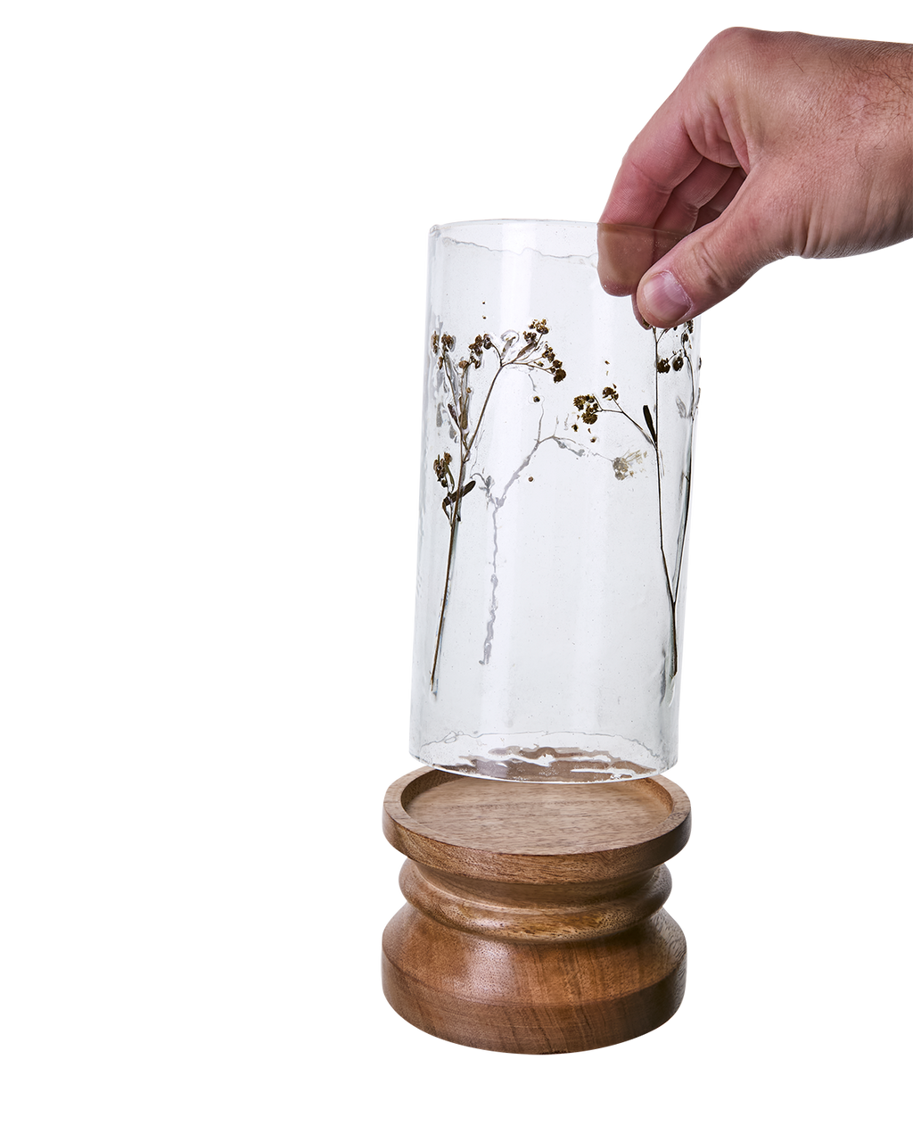 LEAF Ljushållare, Klar/brun