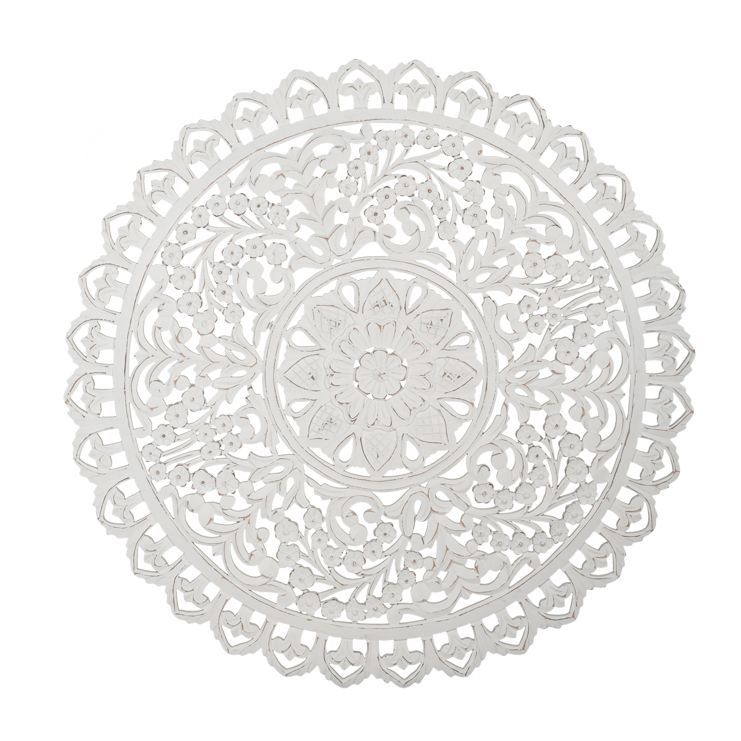 CARVE Väggdekoration L, Vit