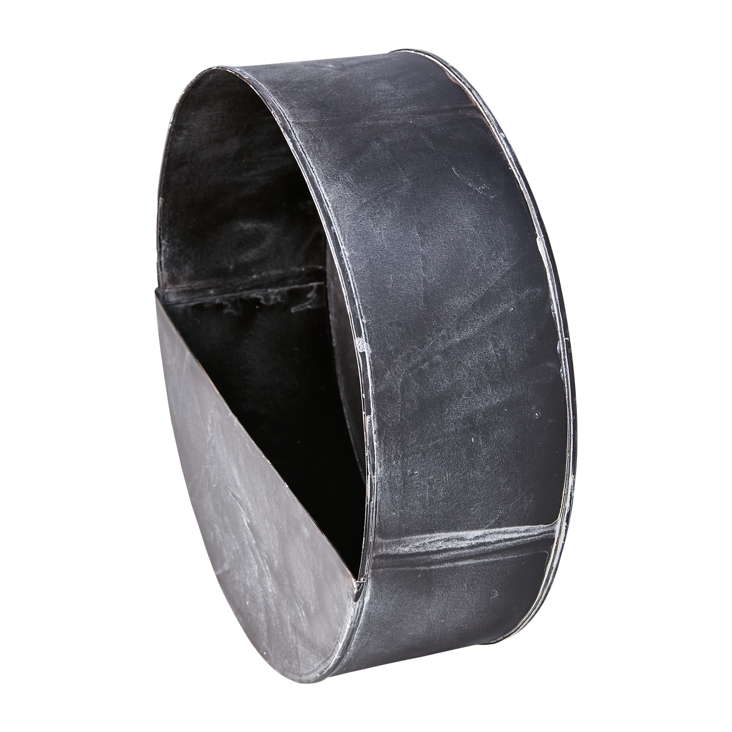 OLIVER Väggkruka, Mörkgrå 2st