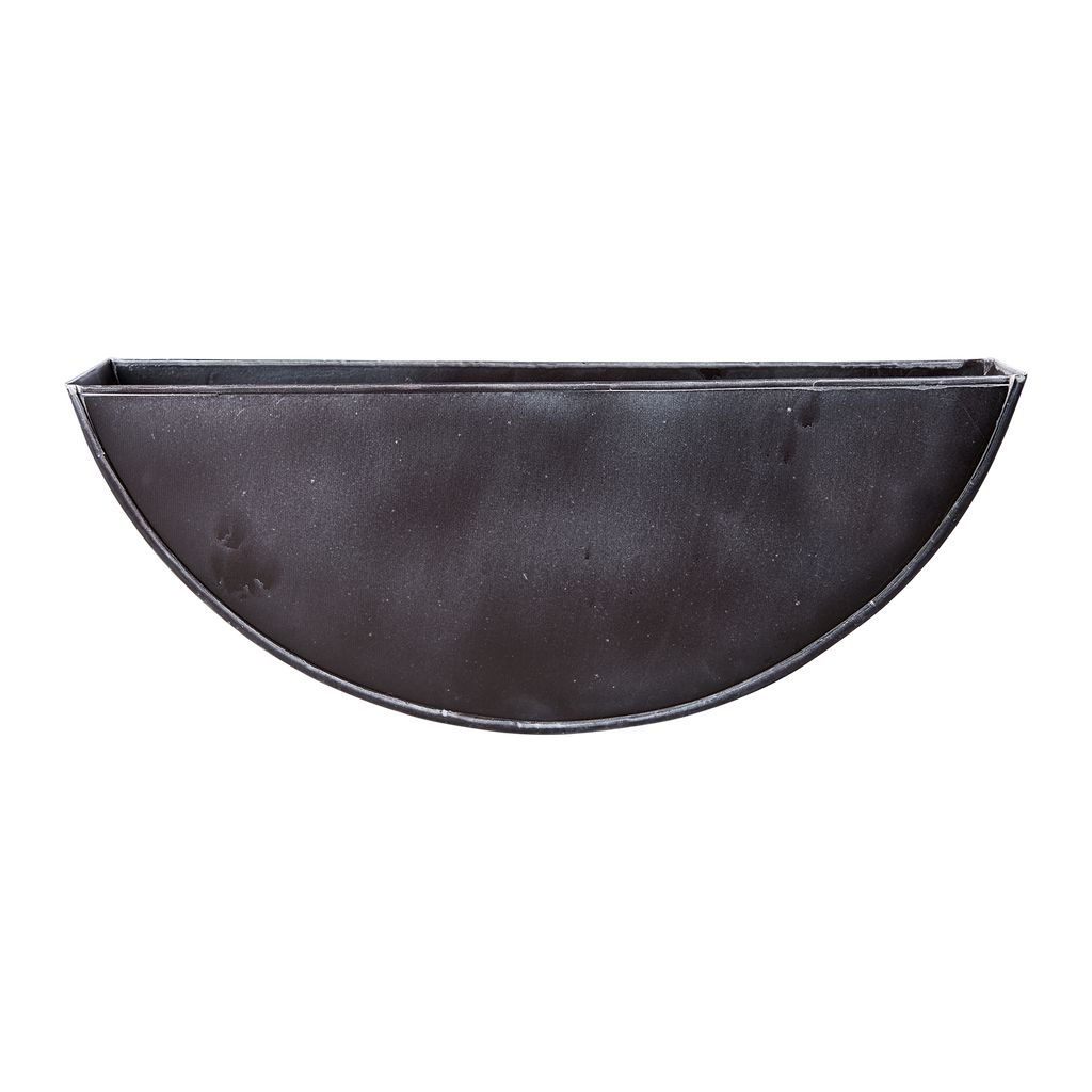 OLIVER Väggkruka, Mörkgrå 2st