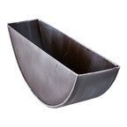 OLIVER Väggkruka, Mörkgrå 2st