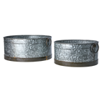 OLIVER Kruka, set om 2, Grå