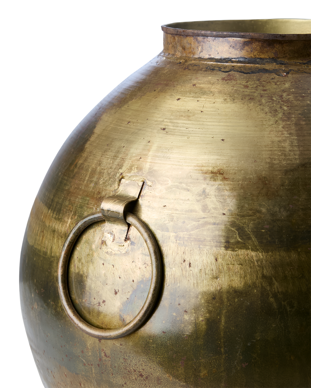 OTIS Kruka S, Mässingsfärgad