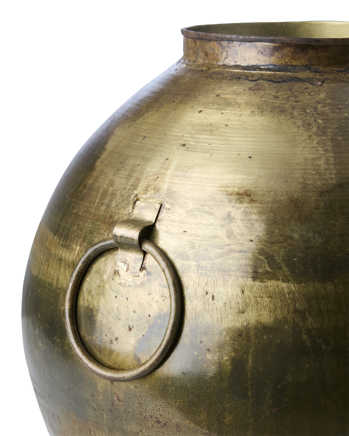 OTIS Kruka S, Mässingsfärgad