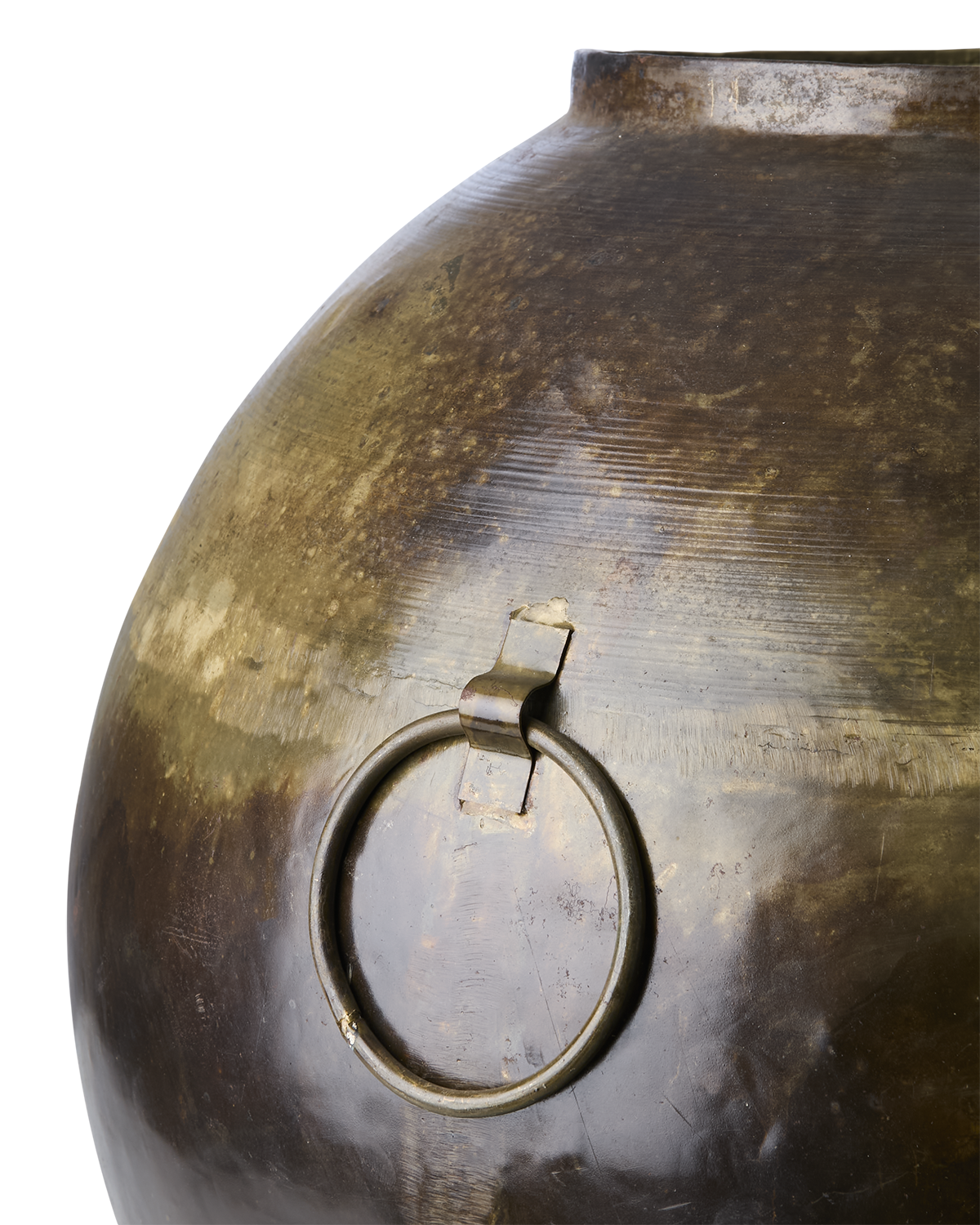 OTIS Kruka M, Mässingsfärgad