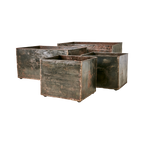 ROBUST Kruka, set om 4, Svart