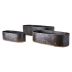 ROBUST Kruka, set om 3, Svart