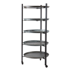 TREASURE Hylla, Svart/brun