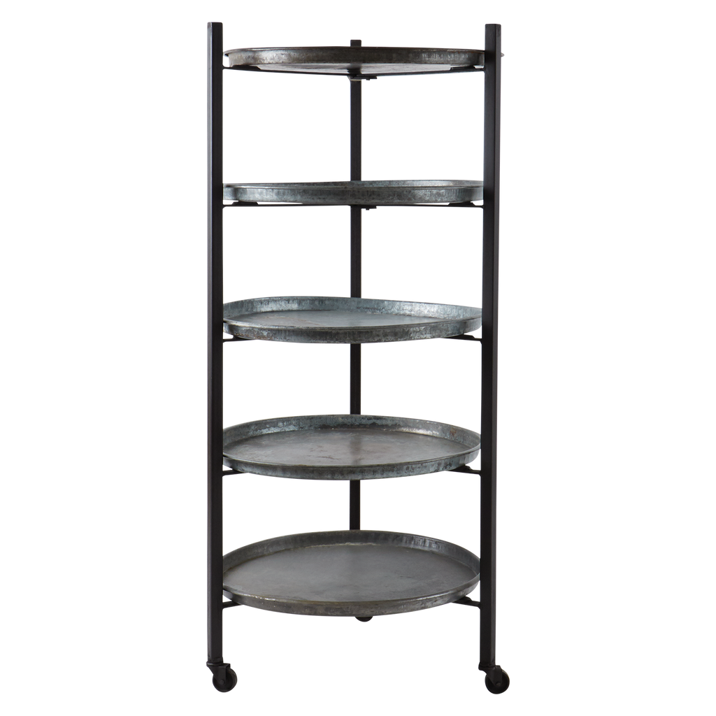 TREASURE Hylla, Svart/brun