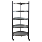 TREASURE Hylla, Svart/brun