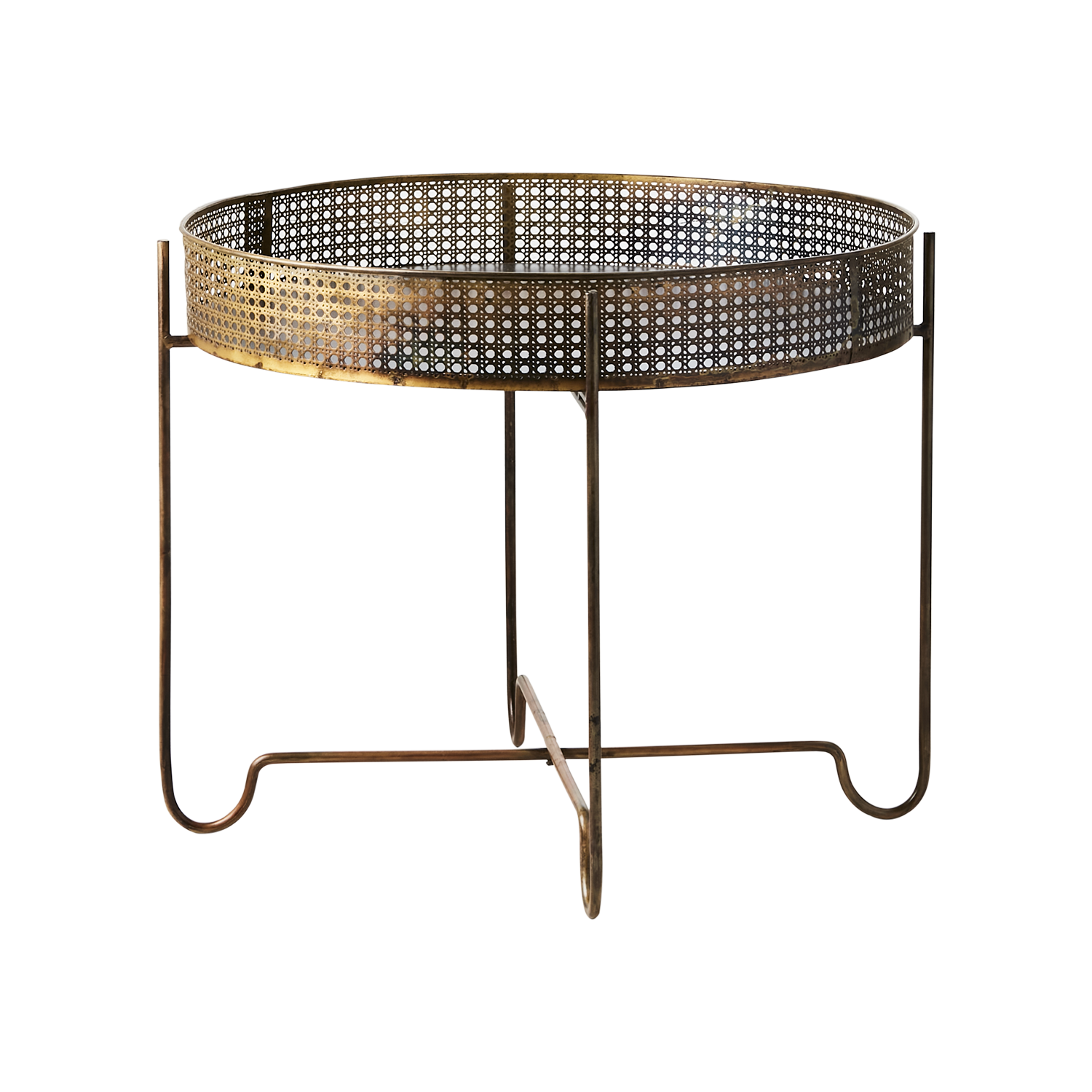 THOMAS Bord L, Mässingsfärgad