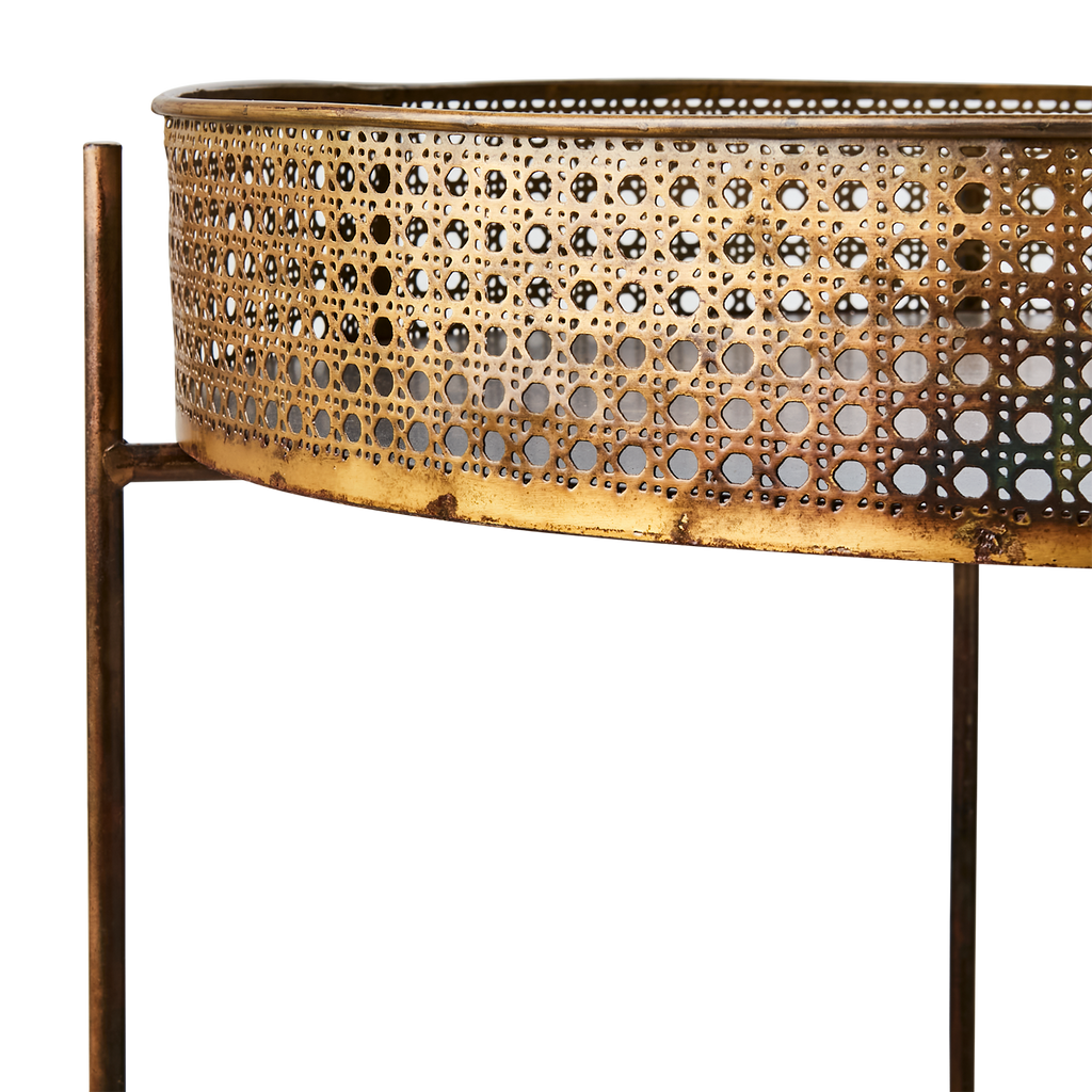 THOMAS Bord L, Mässingsfärgad