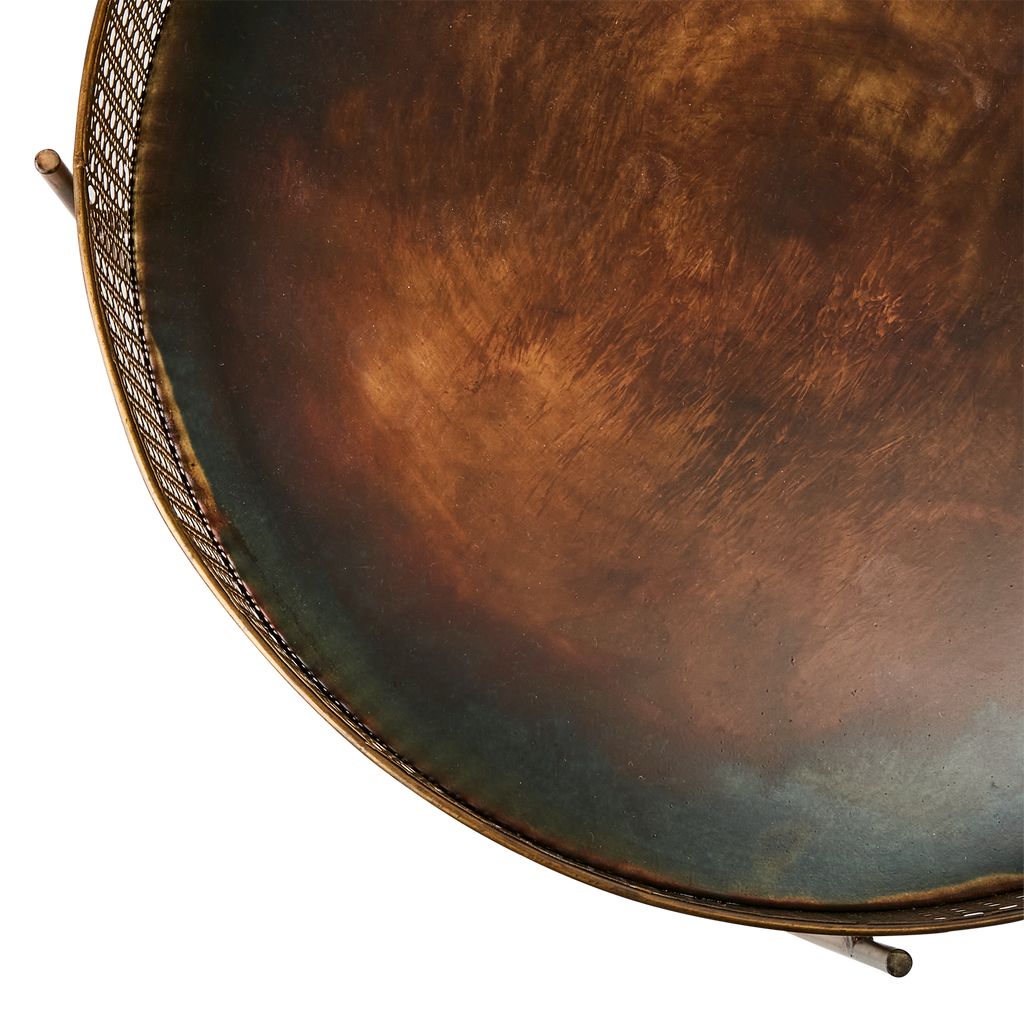 THOMAS Bord L, Mässingsfärgad