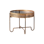 THOMAS Bord M, Mässingsfärgad