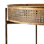 THOMAS Bord M, Mässingsfärgad