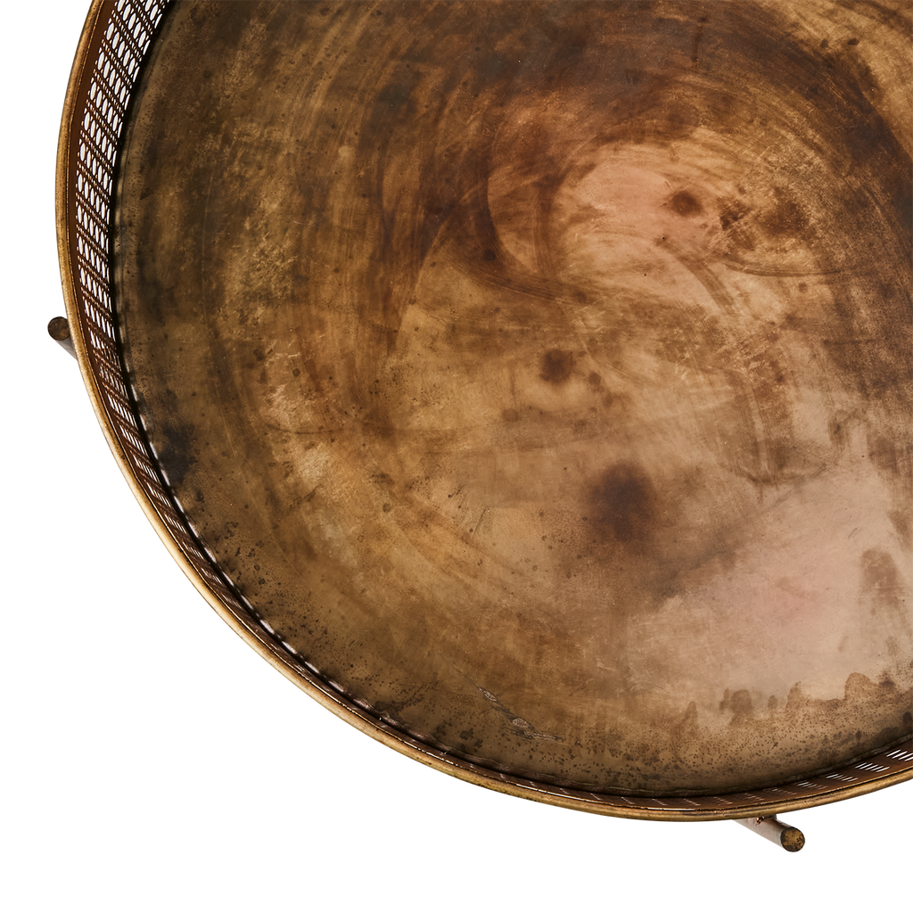 THOMAS Bord M, Mässingsfärgad