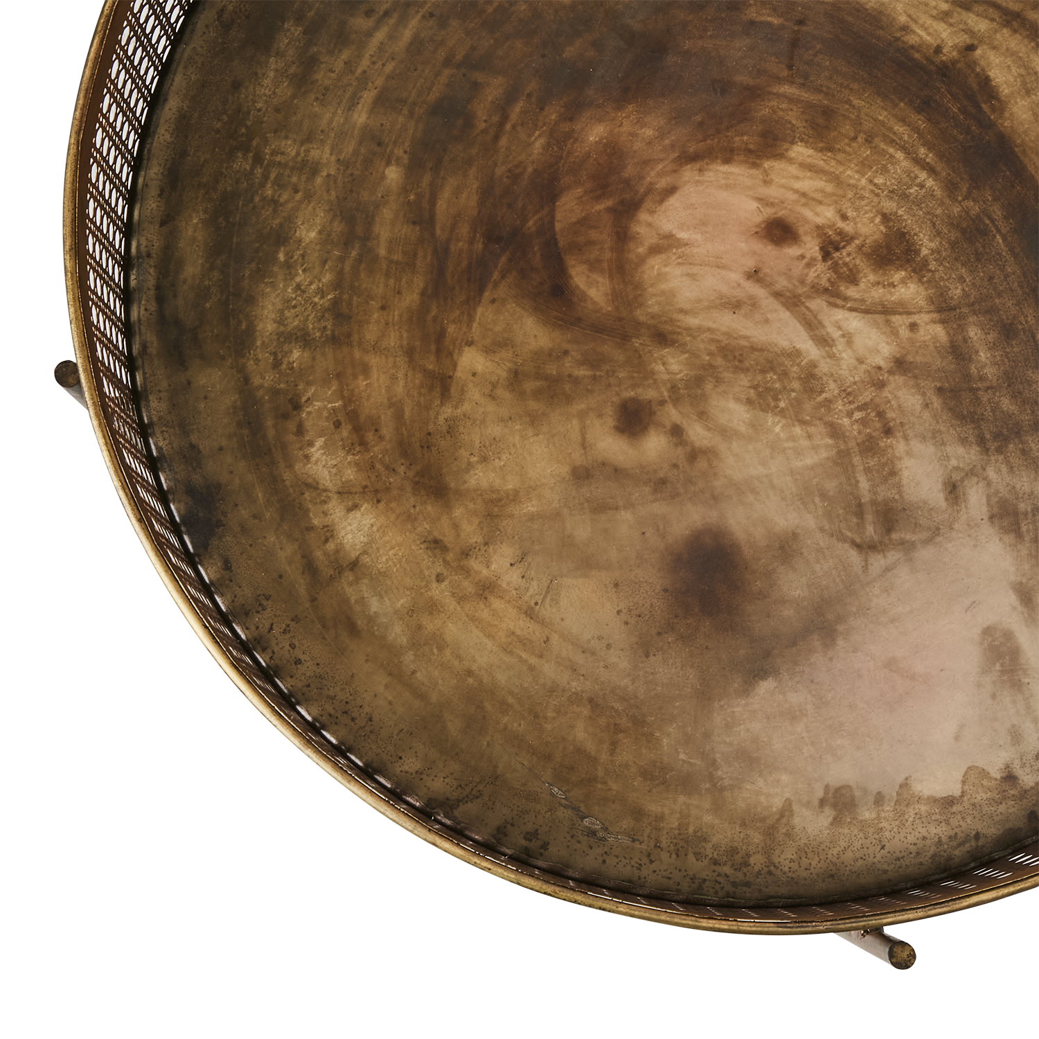 THOMAS Bord M, Mässingsfärgad