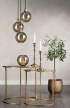 Taklampa Glasklot 2st