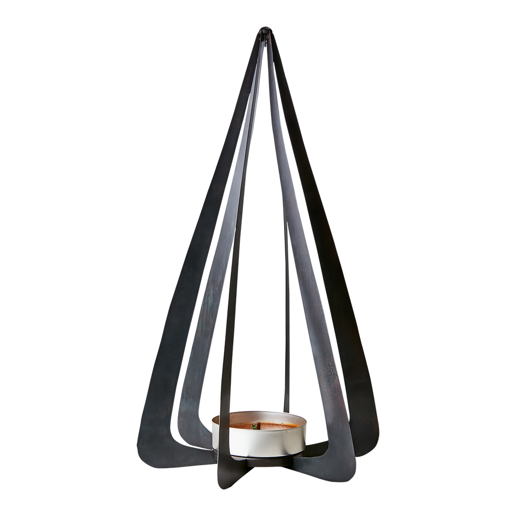 BODIL Uteljushållare/växtstöd, Svart