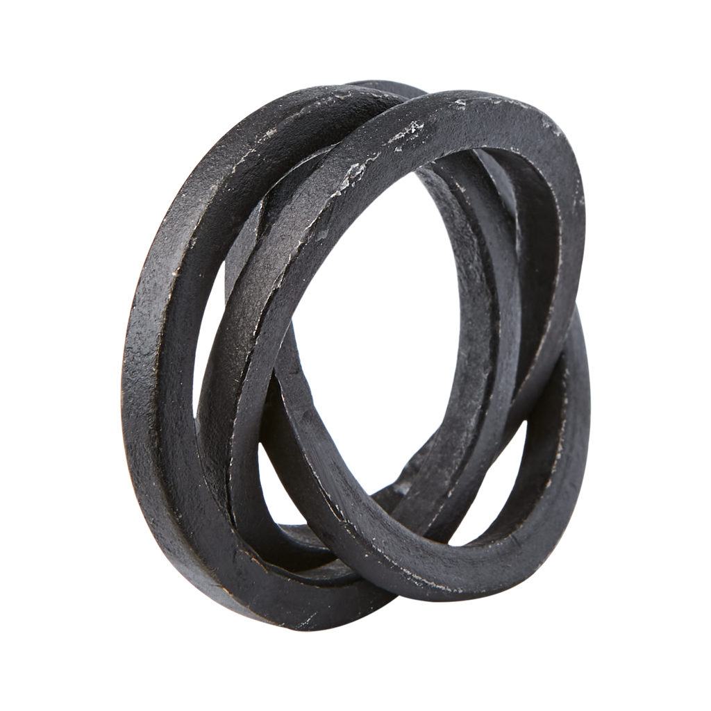 ODIN Servettring, svart 12st