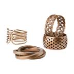 ODIN Servettring, svart 12st