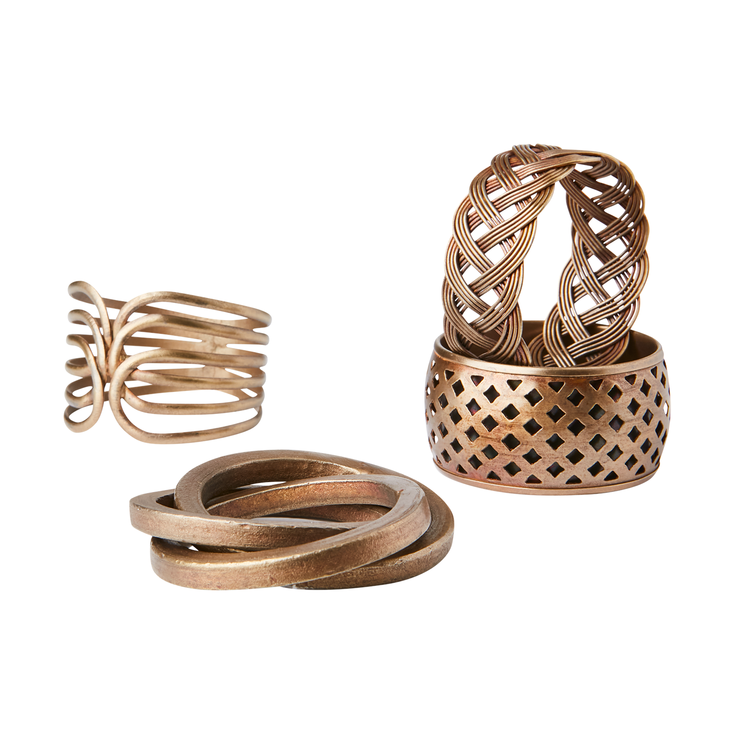 ODIN Servettring, svart 12st