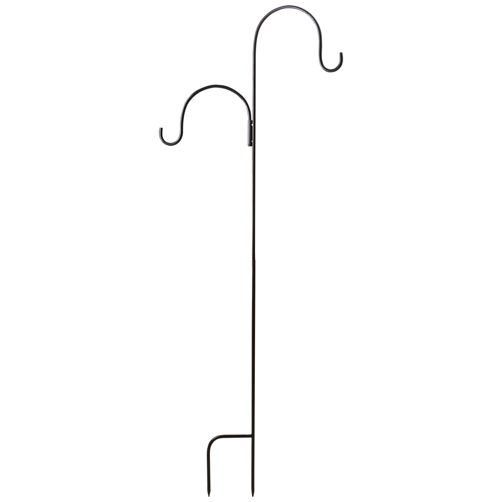 BODIL Lykthållare L, Svart/grå 2st