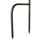 BODIL Lykthållare L, Svart/grå 2st