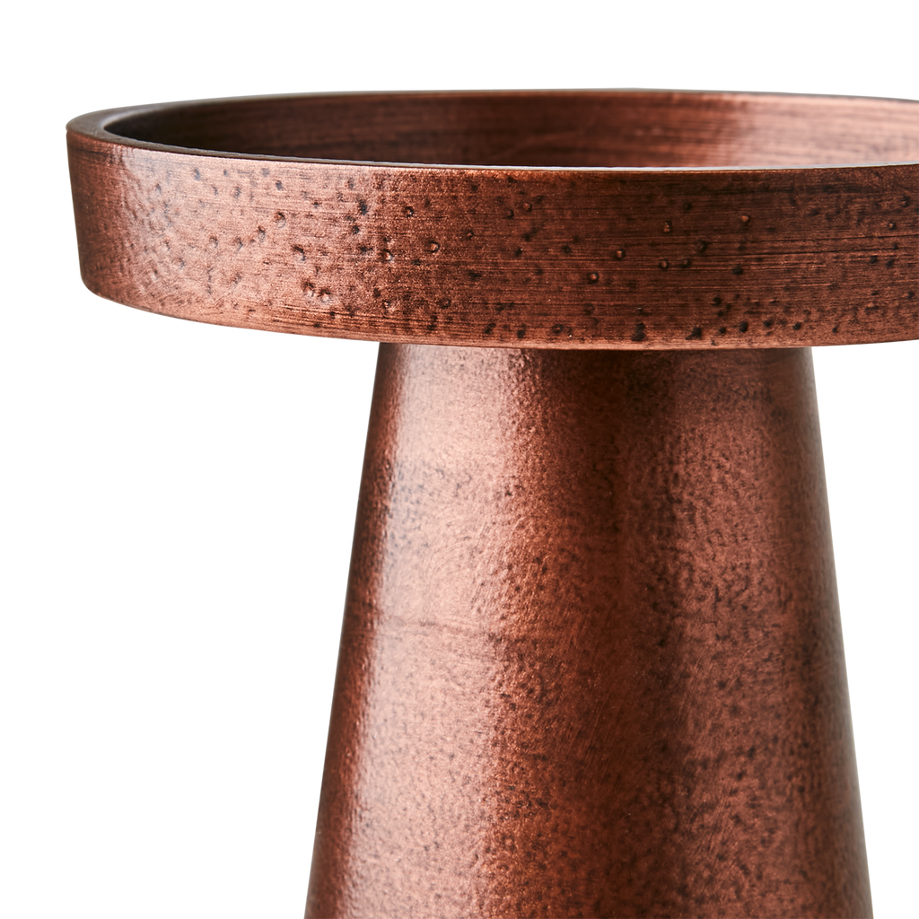 MINSK Ljushållare L, Kopparfärgad 2st