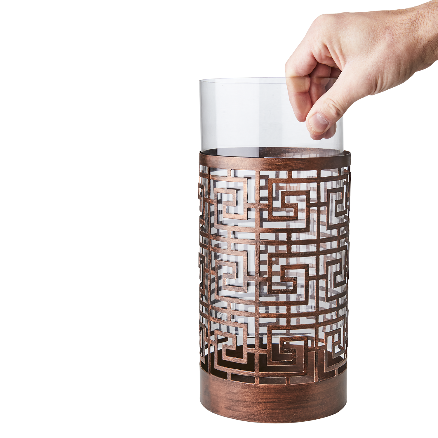 MINSK Lykta, Kopparfärgad