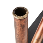 PIPER Ljusstake/vas, Kopparfärgad/svart 2st