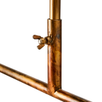 PIPER Klädhängare, Kopparfärgad