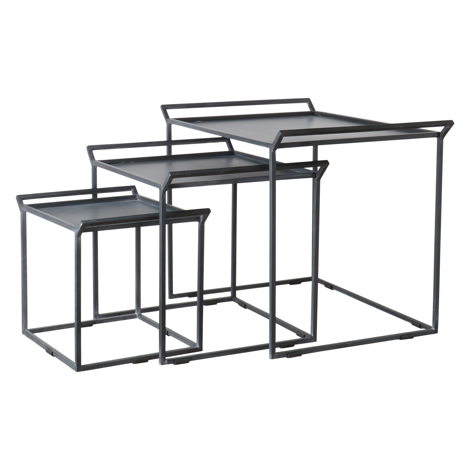 THOMAS Satsbord, set om 3, Grå