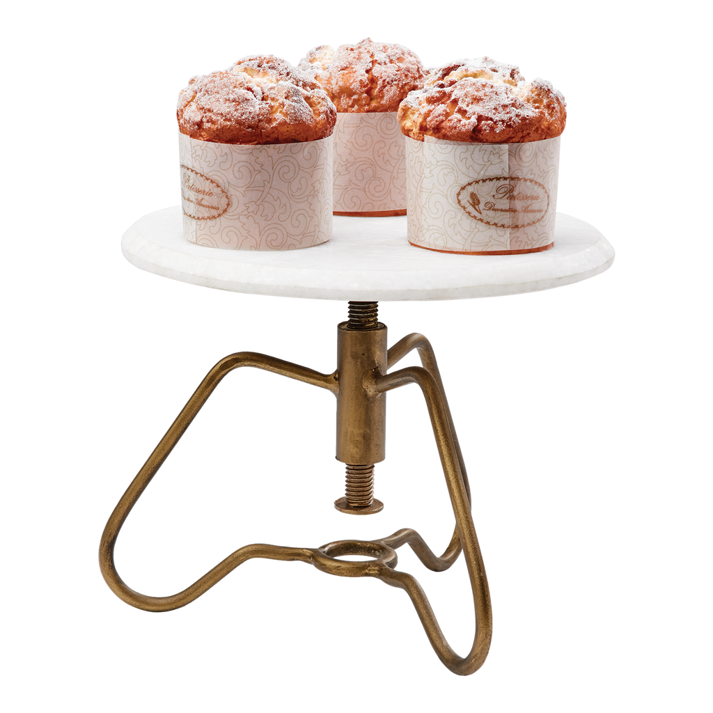 MILAN Fat på fot, Mässingsfärgad