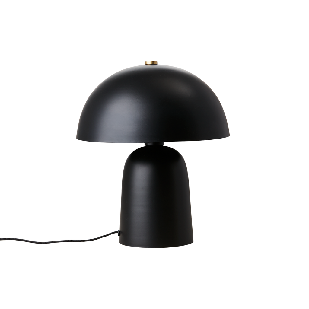 FUNGI Bordslampa M, Svart