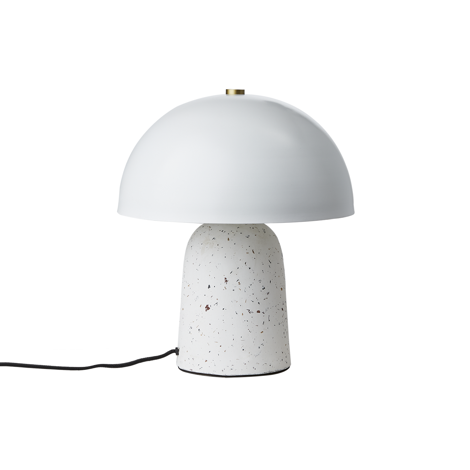 FUNGI Bordslampa/Limited Edition M, Vit/svart