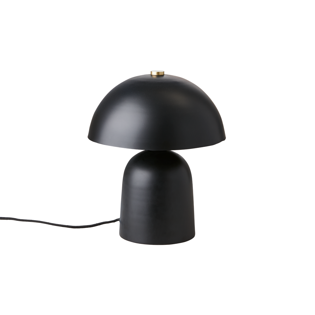 FUNGI Bordslampa S, Svart