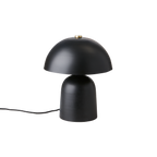 FUNGI Bordslampa S, Svart