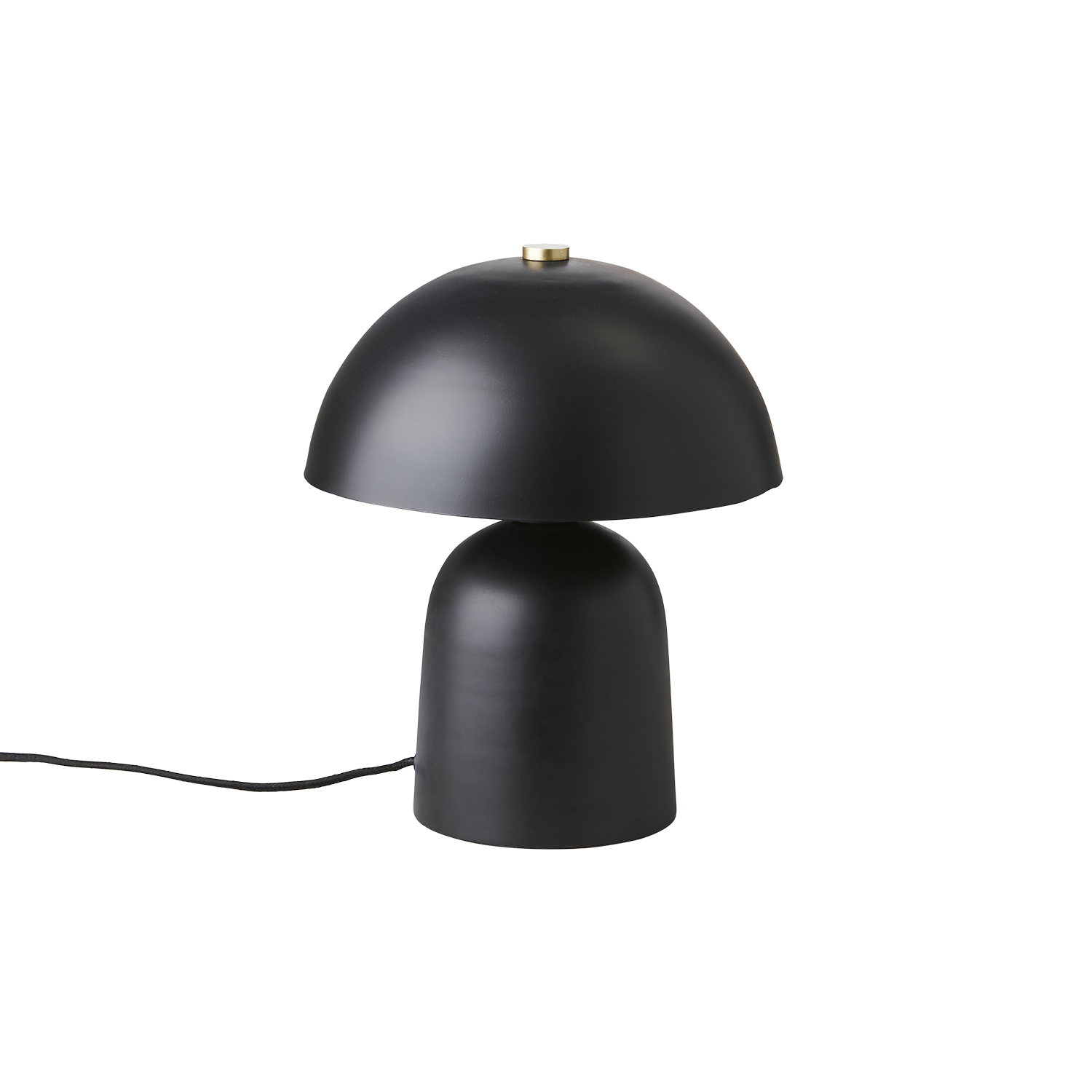 FUNGI Bordslampa S, Svart