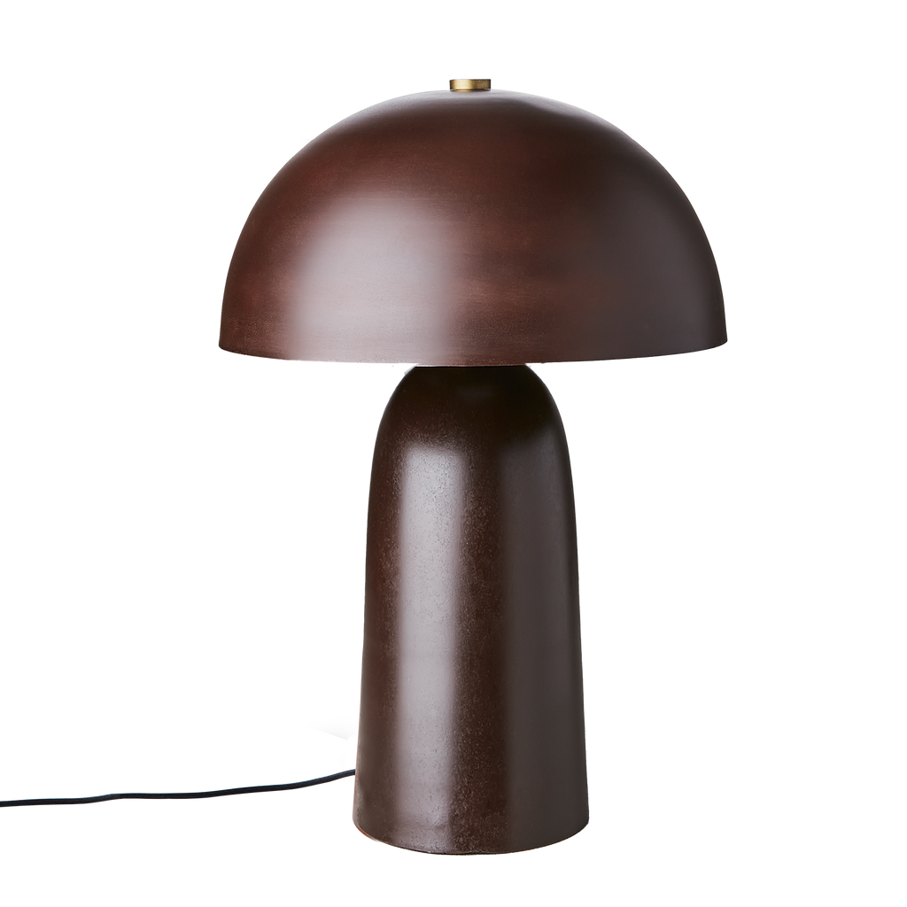 FUNGI Bordslampa L, Brun