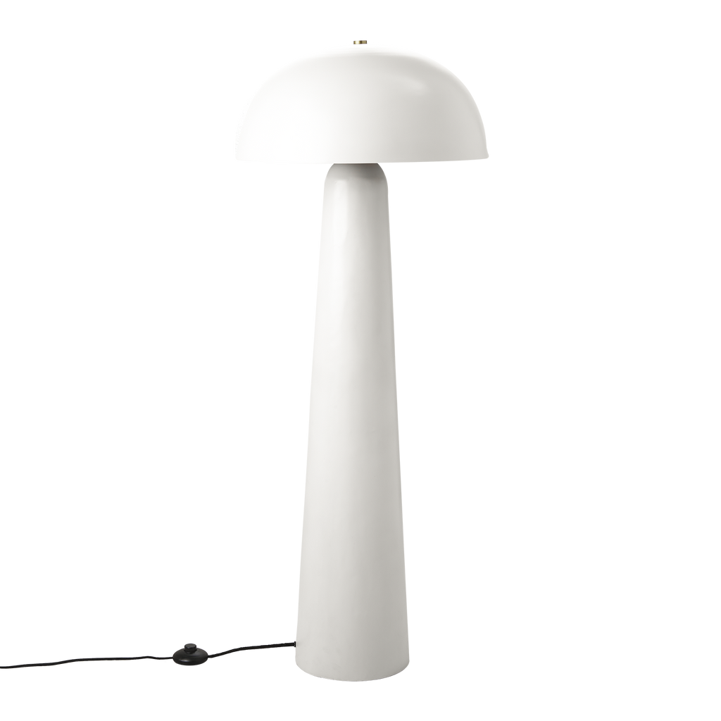 FUNGI Golvlampa, Vit