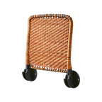 LOKE Väggstol, Svart/brun