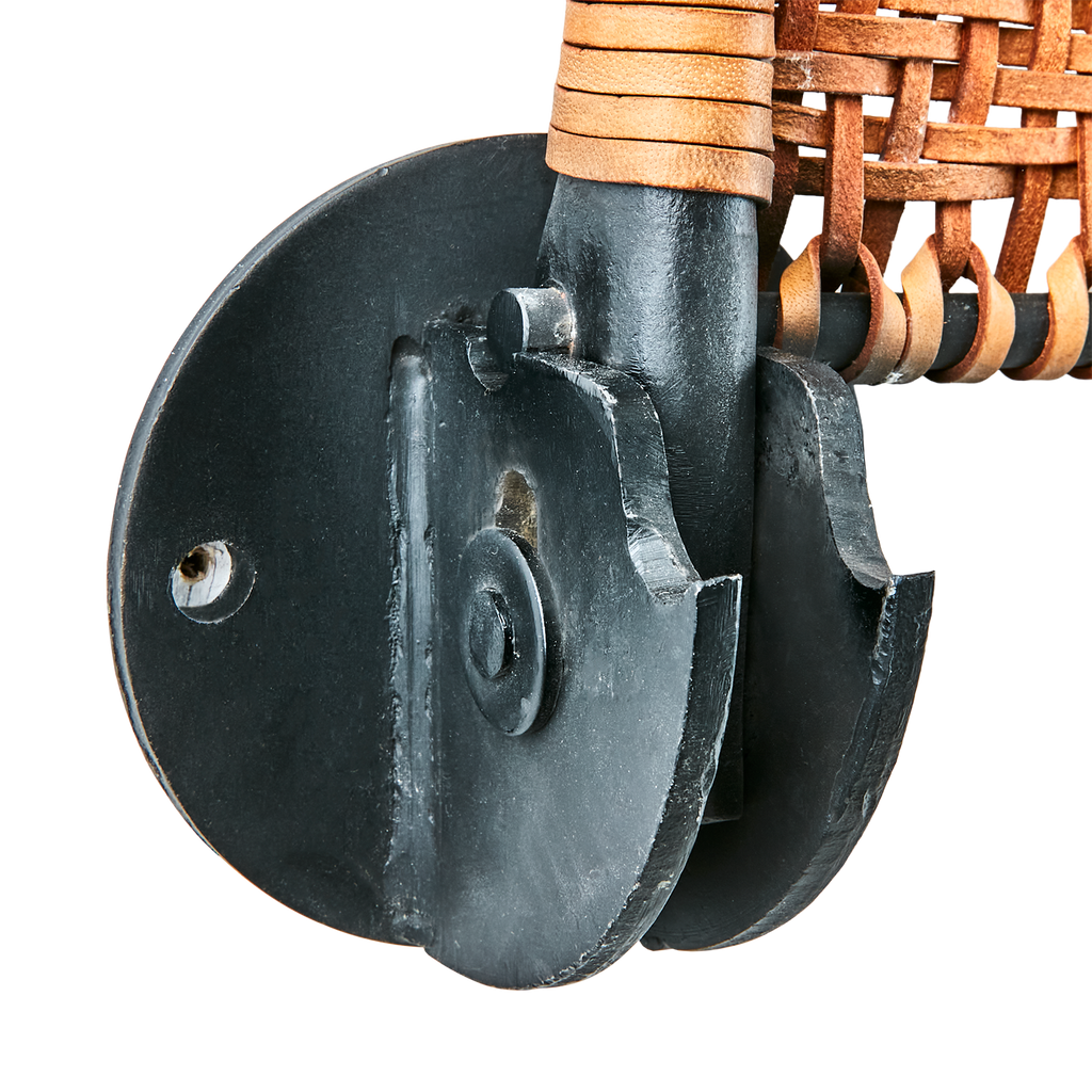 LOKE Väggstol, Svart/brun