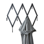 LOKE Klädhängare, Svart 2st