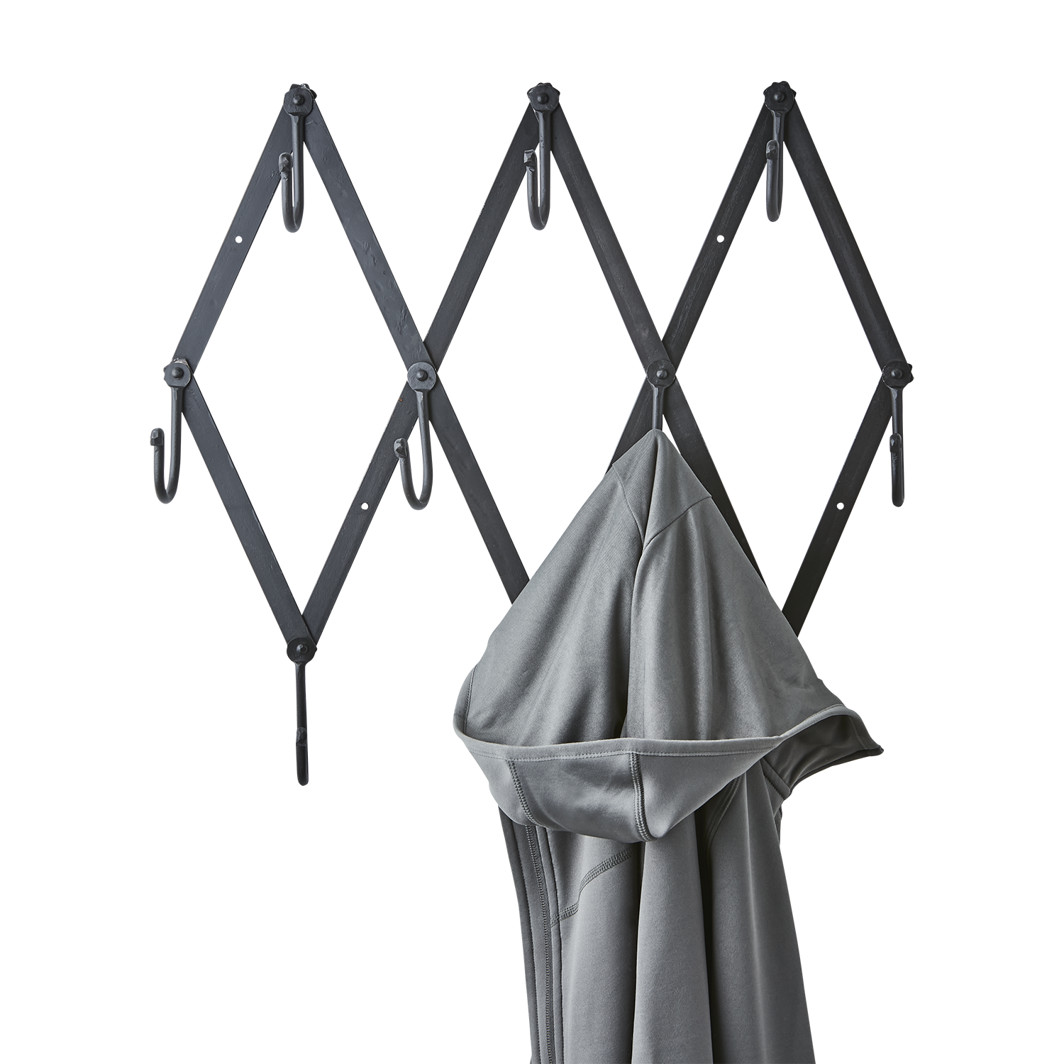 LOKE Klädhängare, Svart 2st