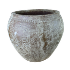 Kruka keramik brun/melerad