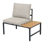 4-delat Loungeset – Hörnsoffa & Matbord