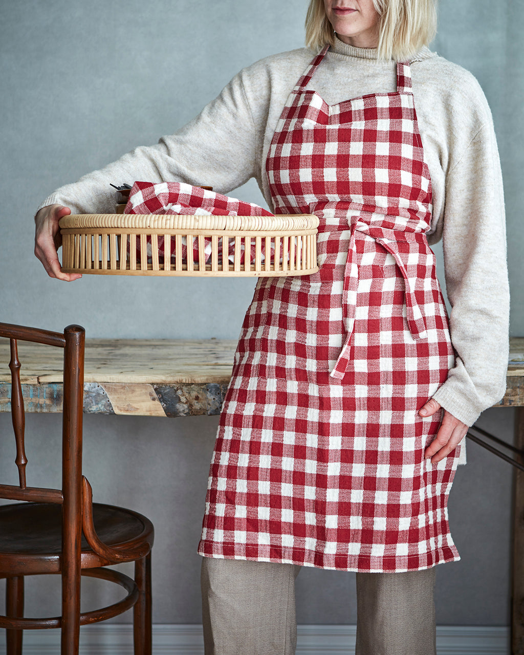 SINAN Fat, set om 3, Natur